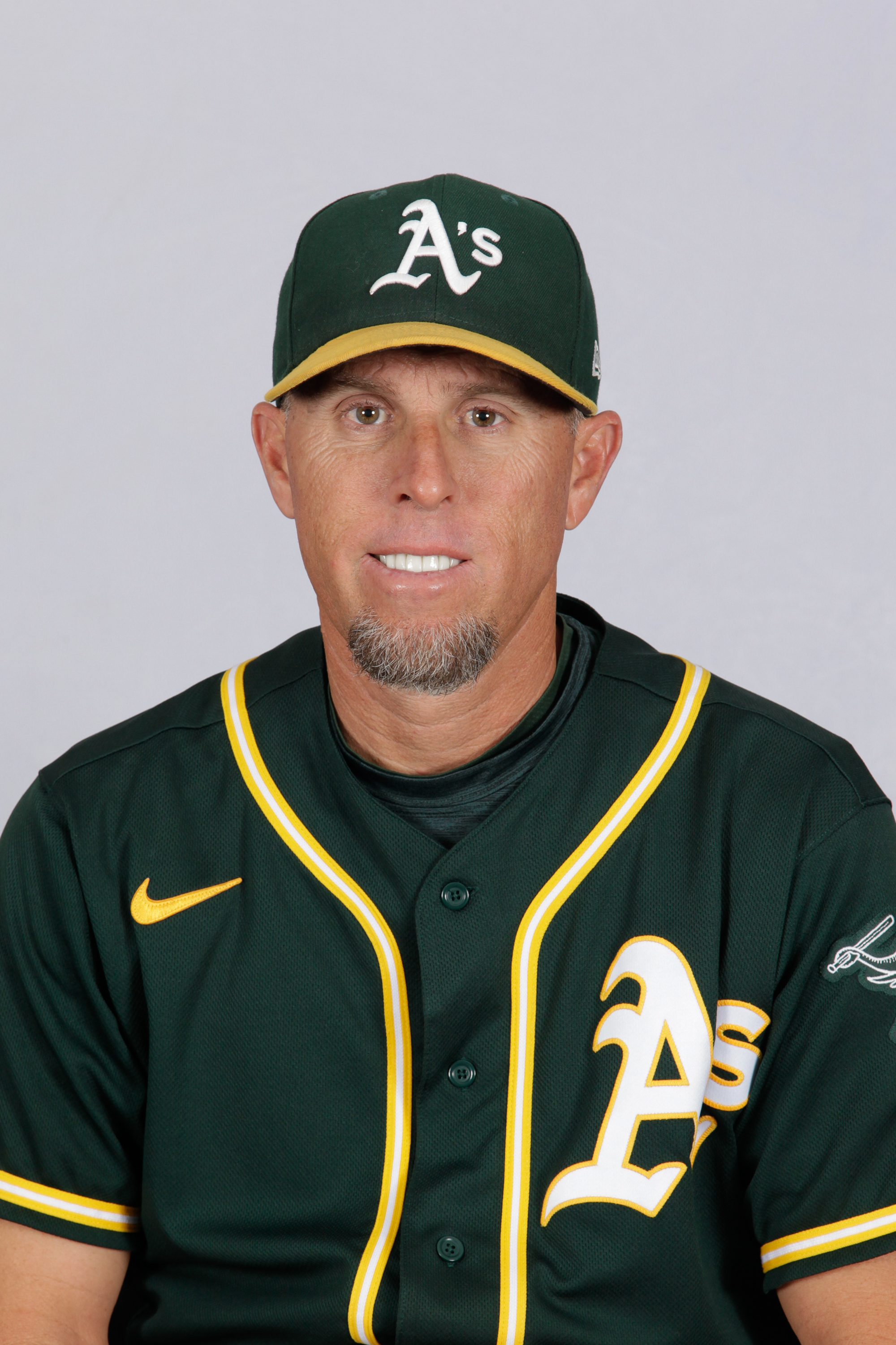 This is a 2022 photo of Mickey McDonald of the Oakland Athletics